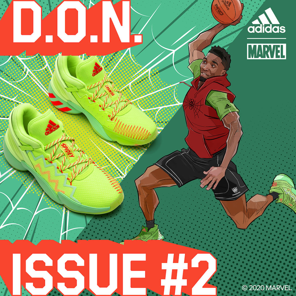 Marvel x adidas DON Issue 2 «Spidey-Sense» - Дата релиза, где купить