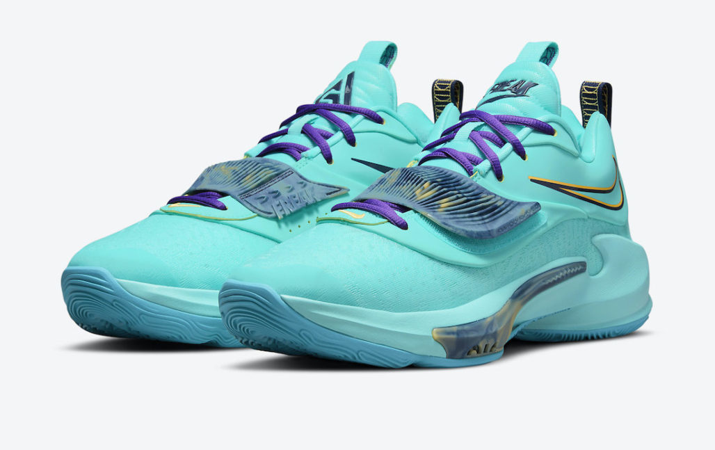 Nike Zoom Freak 3 «Aqua» - Дата релиза, фото, где купить