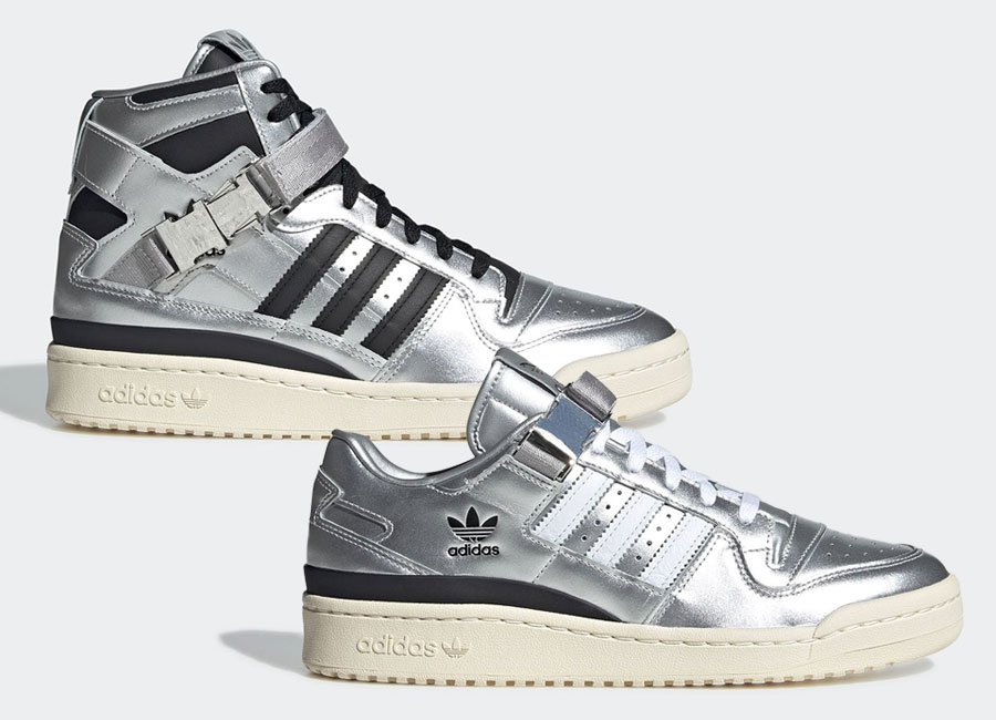 atmos x adidas Forum «Metallic Pack» - Дата релиза, фото, где купить