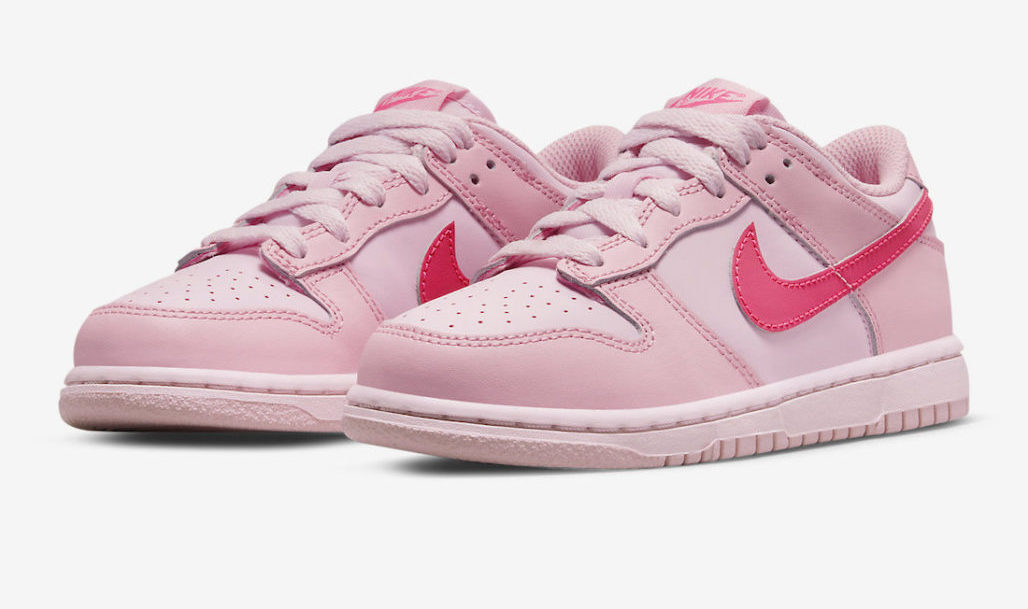 Nike Dunk Low Triple Pink - Дата релиза, фото, где купить