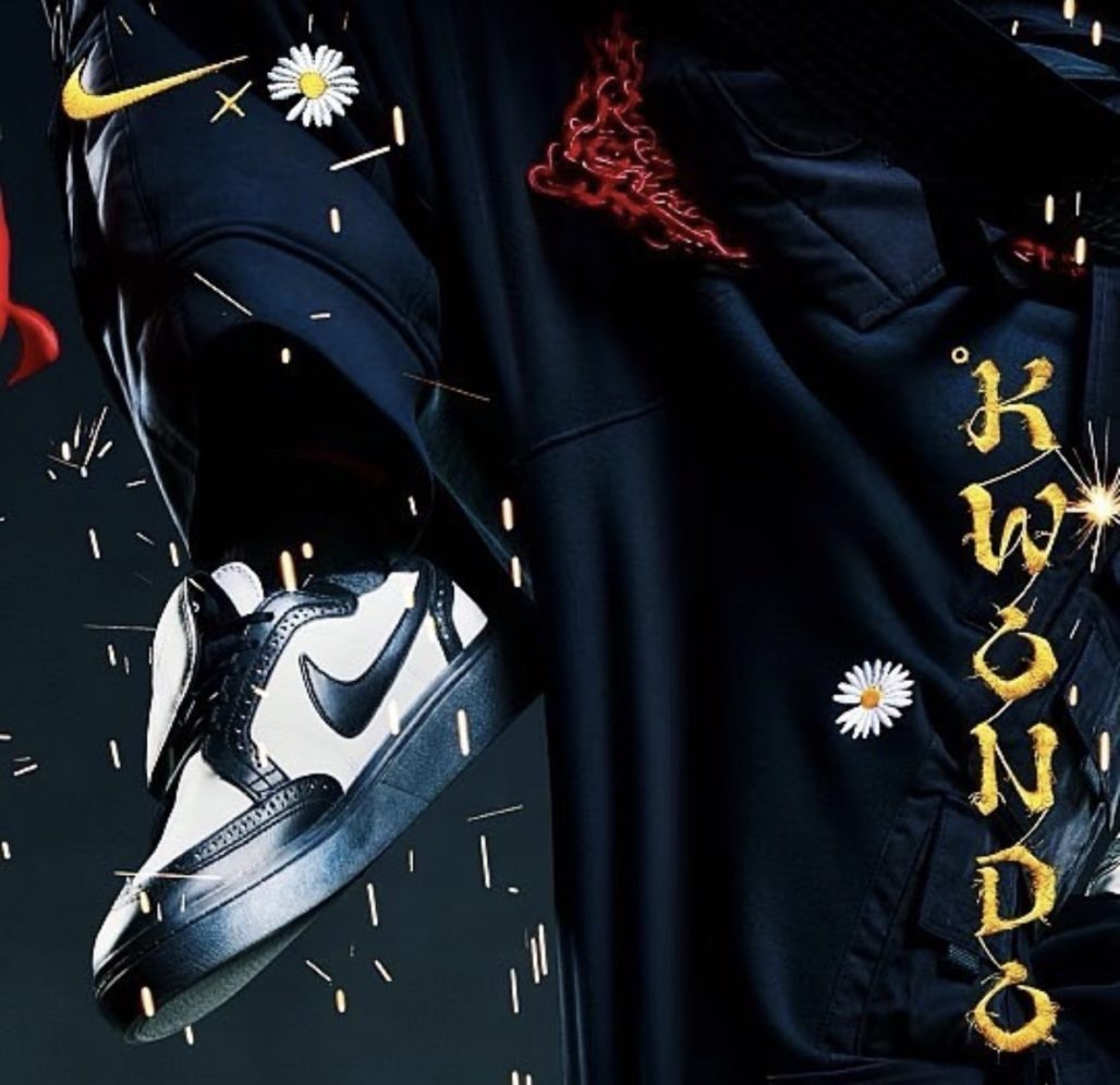 PEACEMINUSONE x Nike Kwondo 1 «Panda» - Дата релиза, фото, где купить