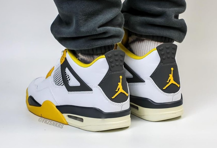 Air Jordan 4 WMNS «Vivid Sulphur» - Фото, дата релиза, где купить