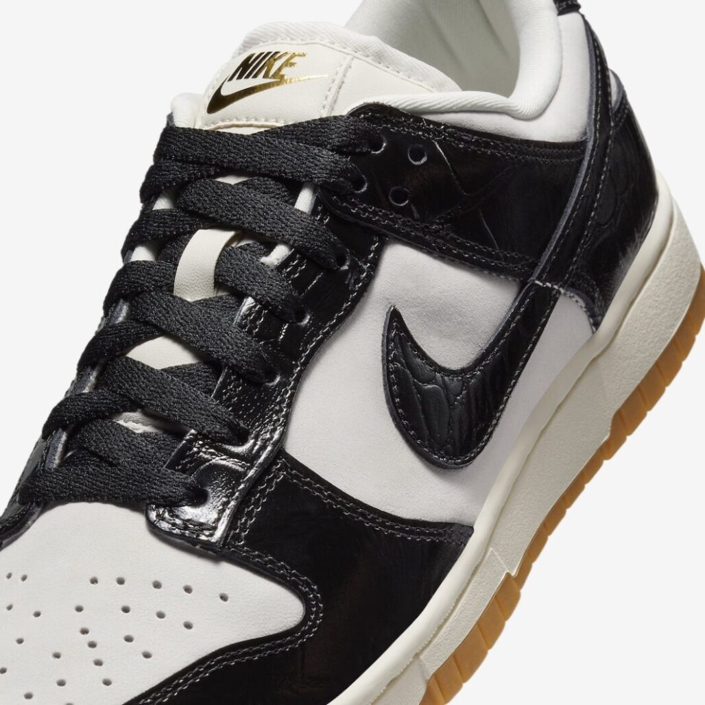 Nike Dunk Low «Black Croc» - Дата релиза, фото, где купить