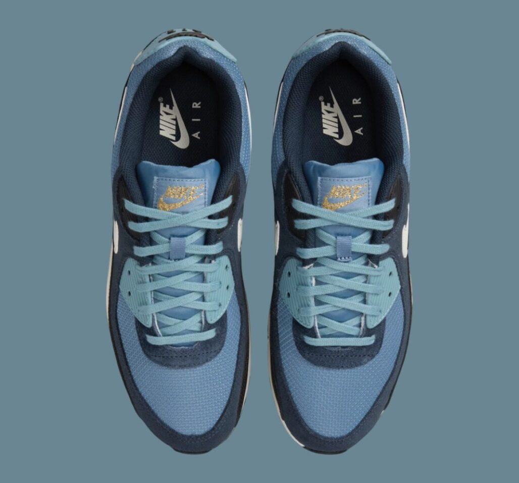 nike air max 90 premium armory navy