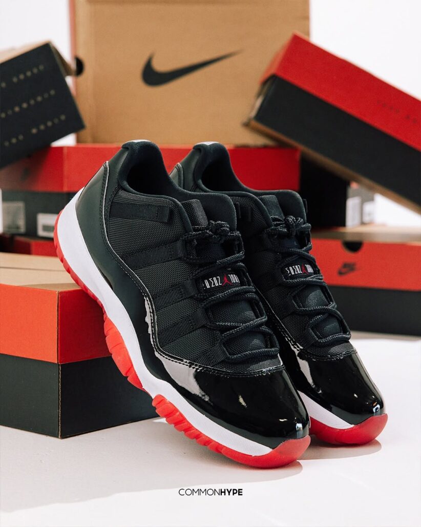 【密閉保存】Nike Air Jordan 11 Bred エアジョーダン11 Bred-Air-Jordan-11-Low-2025-