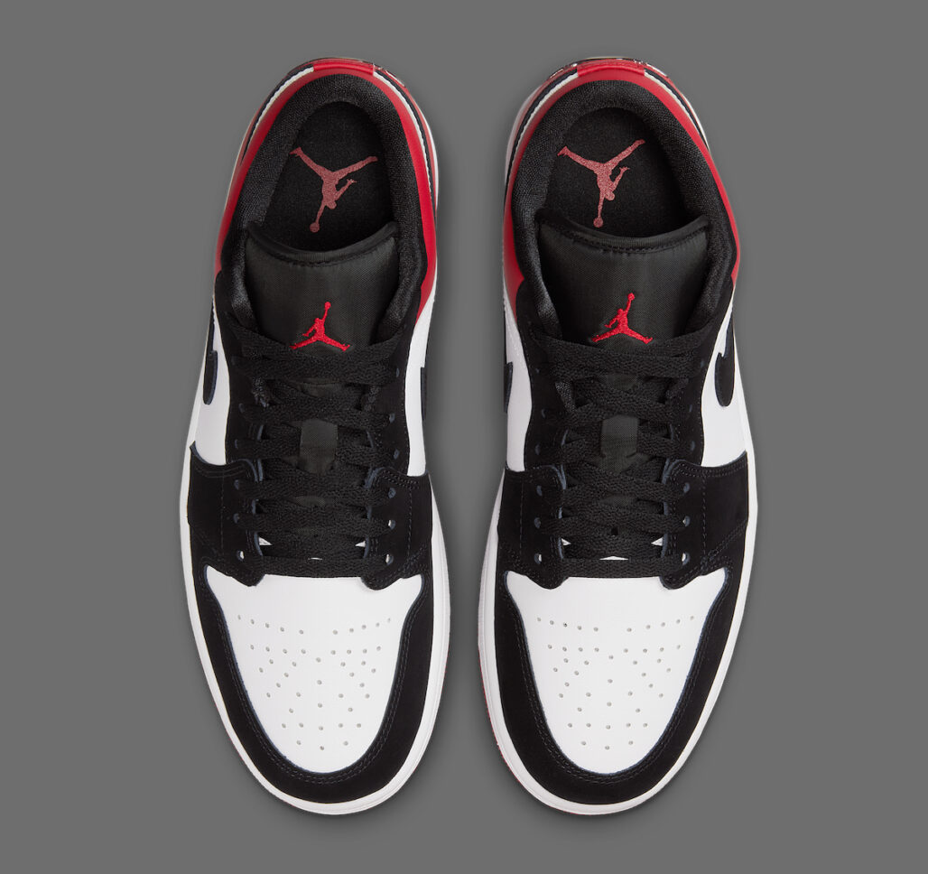 Air Jordan 1 Low вышли в классической расцветке «Black Toe»