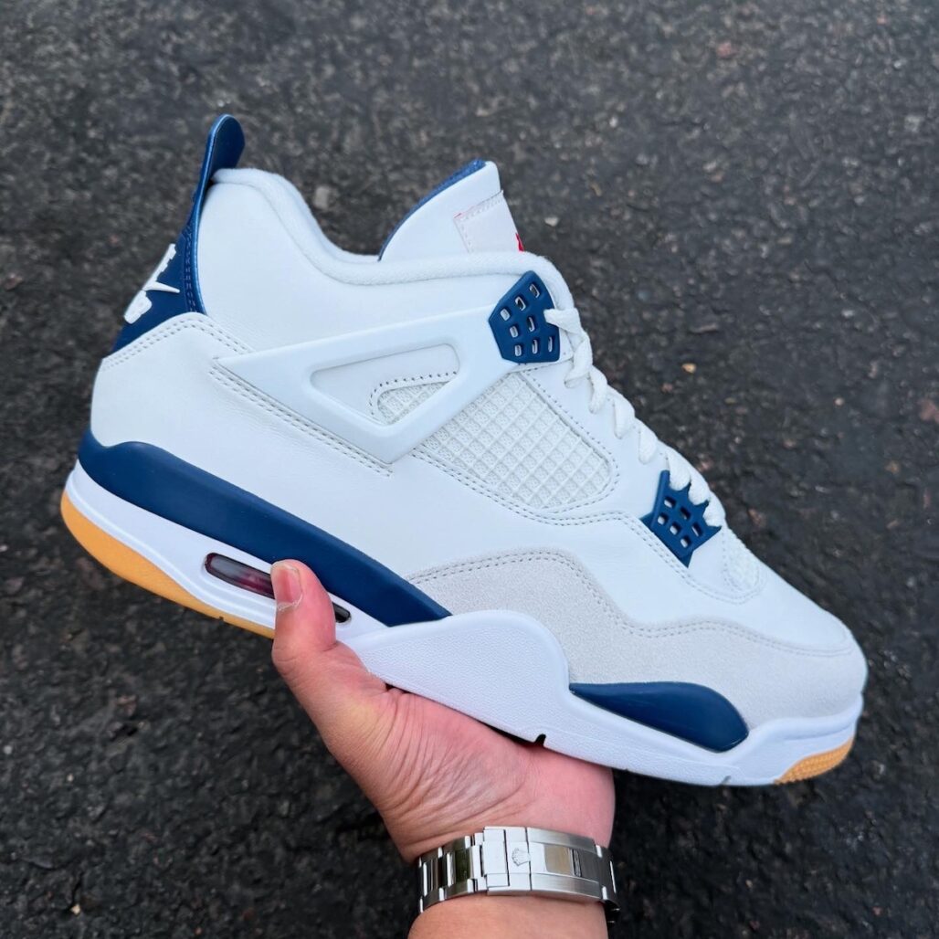 Nike SB x Air Jordan 4 «Navy» - Дата релиза, фото, где купить