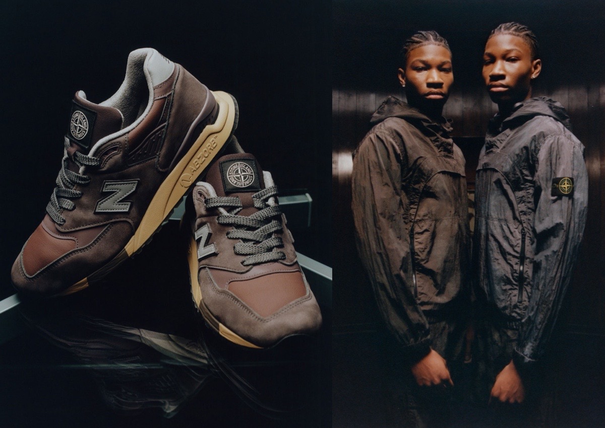 Stone Island x New Balance 998 «Raso Gommato» - Фото, дата релиза
