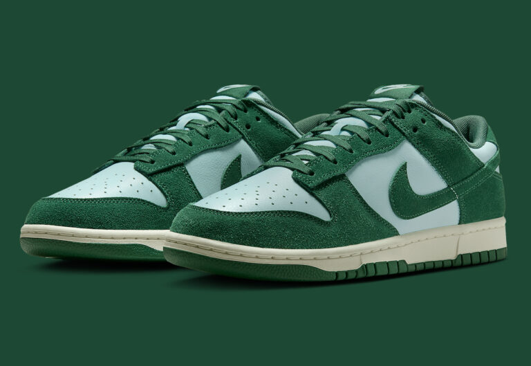 Nike Dunk Low выйдут в расцветке «Team Dark Green»