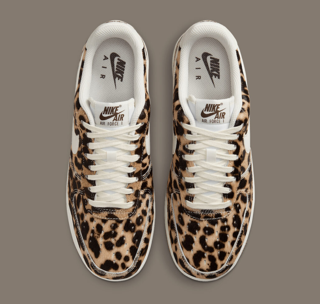 Nike Air Force 1 Low выйдут в экзотической версии «Leopard Print»