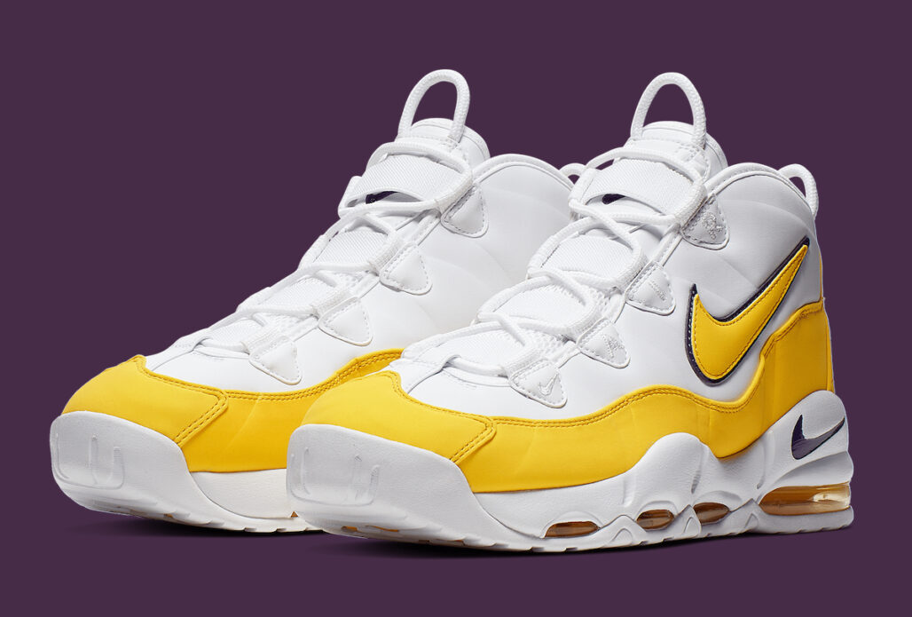 Nike Air Max Uptempo «Lakers» - Дата релиза, фото, где купить