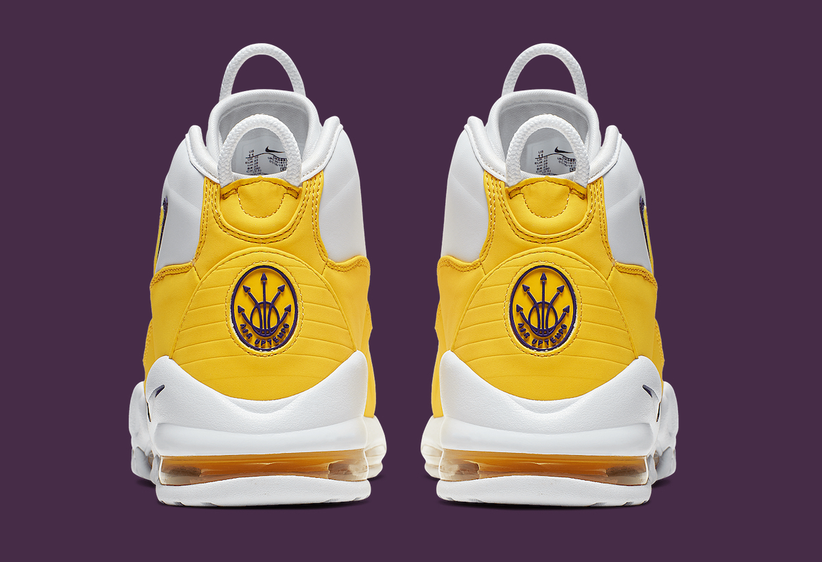 Nike Air Max Uptempo «Lakers» - Дата релиза, фото, где купить