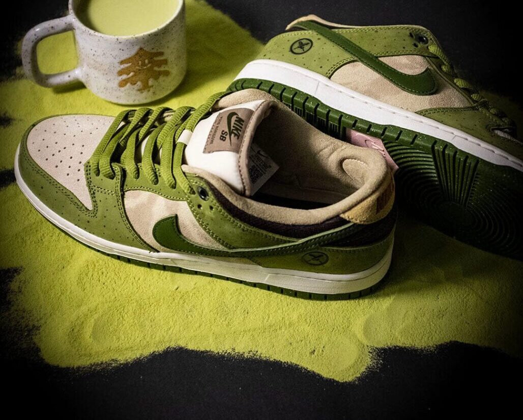 Yuto Horigome × Nike SB Dunk Low Matcha Yuto Horigome x Nike SB Dunk Low «Matcha» - Дата релиза, фото, где