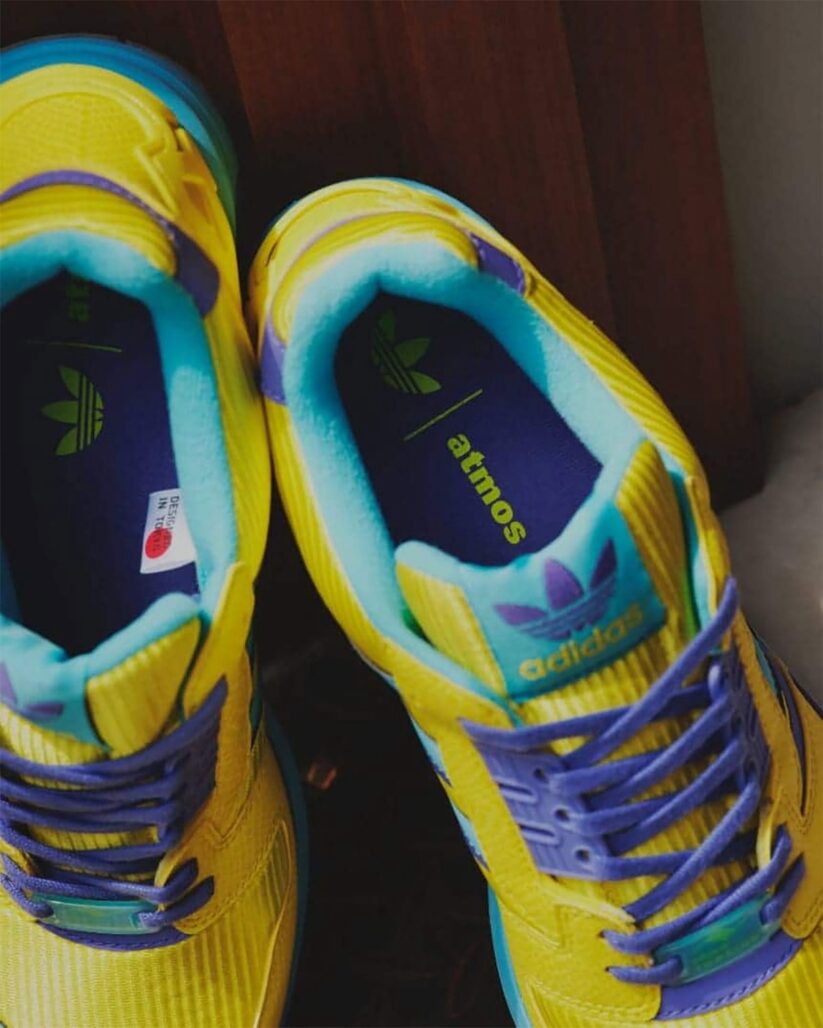 atmos выпустили яркий коллаб adidas ZX 8000 «G-SNK 10»
