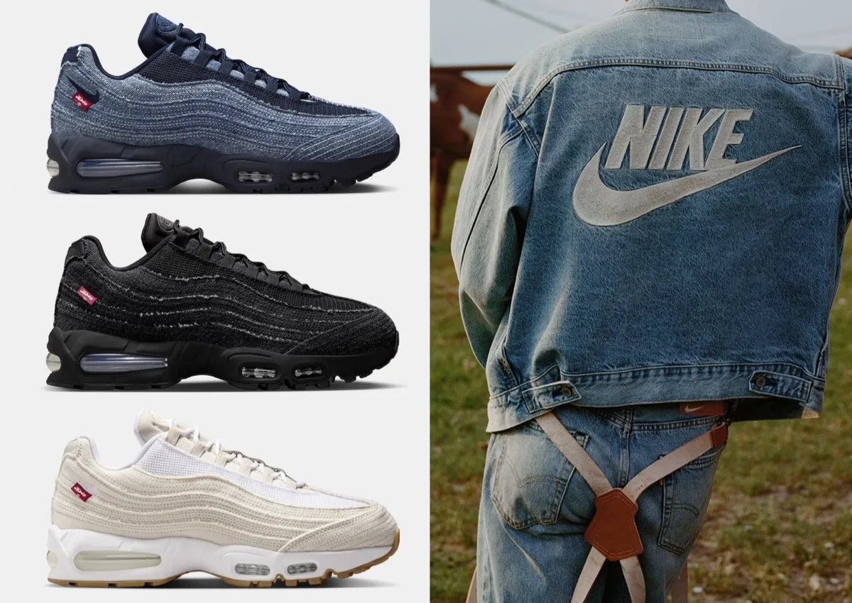 Коллекция Levi's x Nike Air Max 95 — Дата релиза, фото, где купить