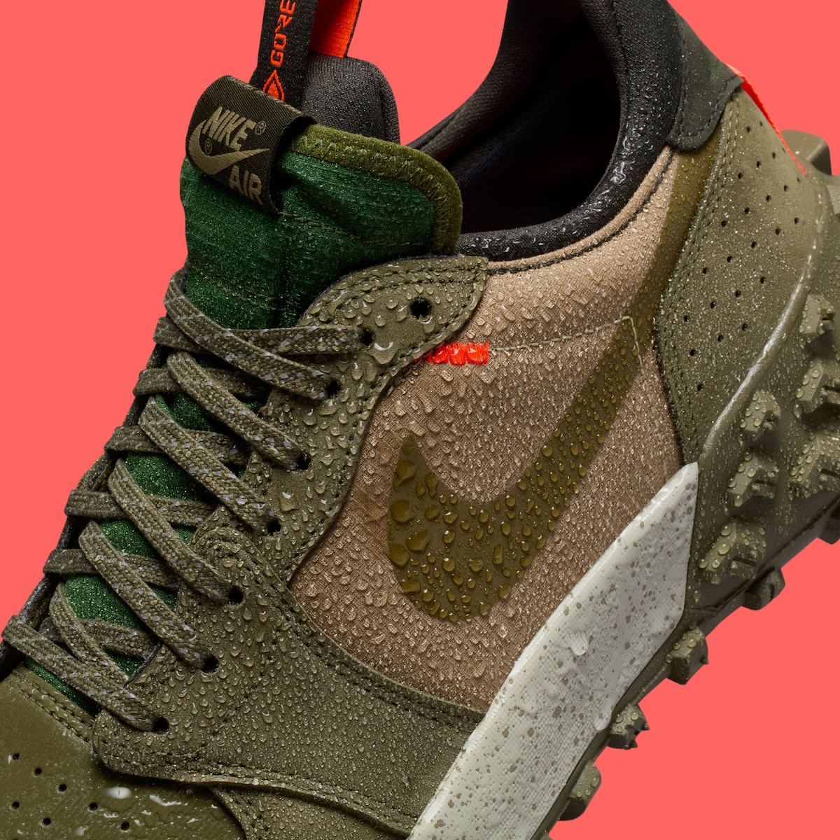 Air Jordan 1 Low Element Gore-Tex также получат версию «Medium Olive»