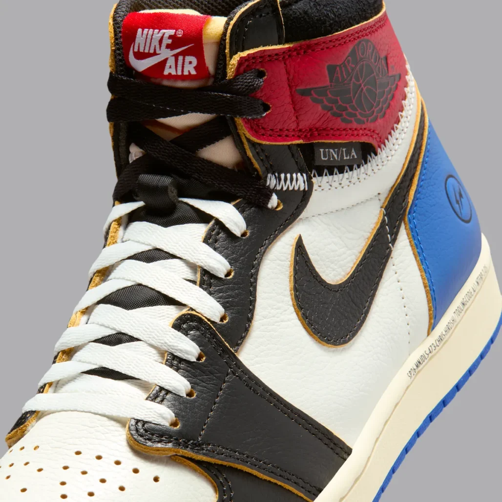 Union x Fragment x Air Jordan 1 High «Varsity Red/Sport Royal