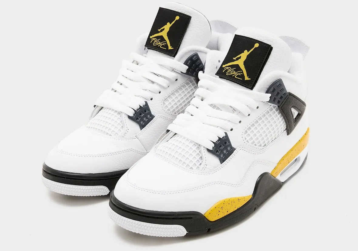 Air Jordan 4 ホワイト/イエロー Air Jordan 4 вернутся в расцветке «Tour Yellow»