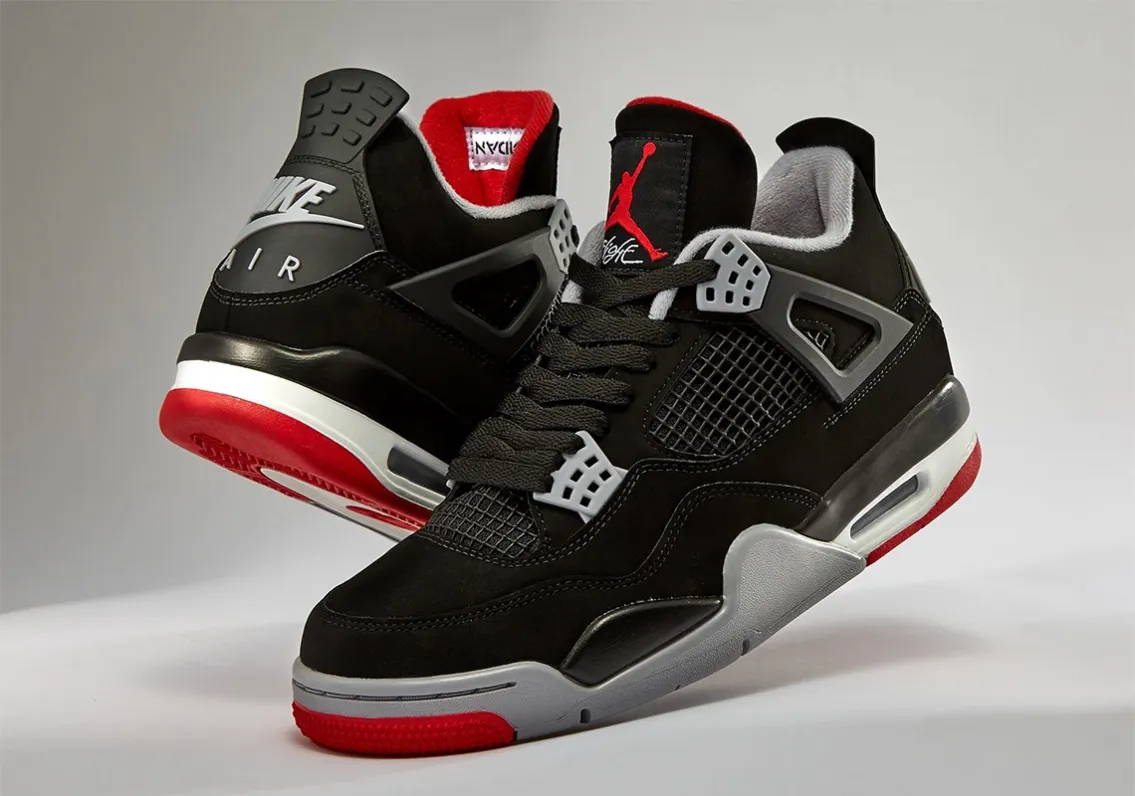 Легендарные Air Jordan 4 «Bred» вернутся на Черную пятницу 2026