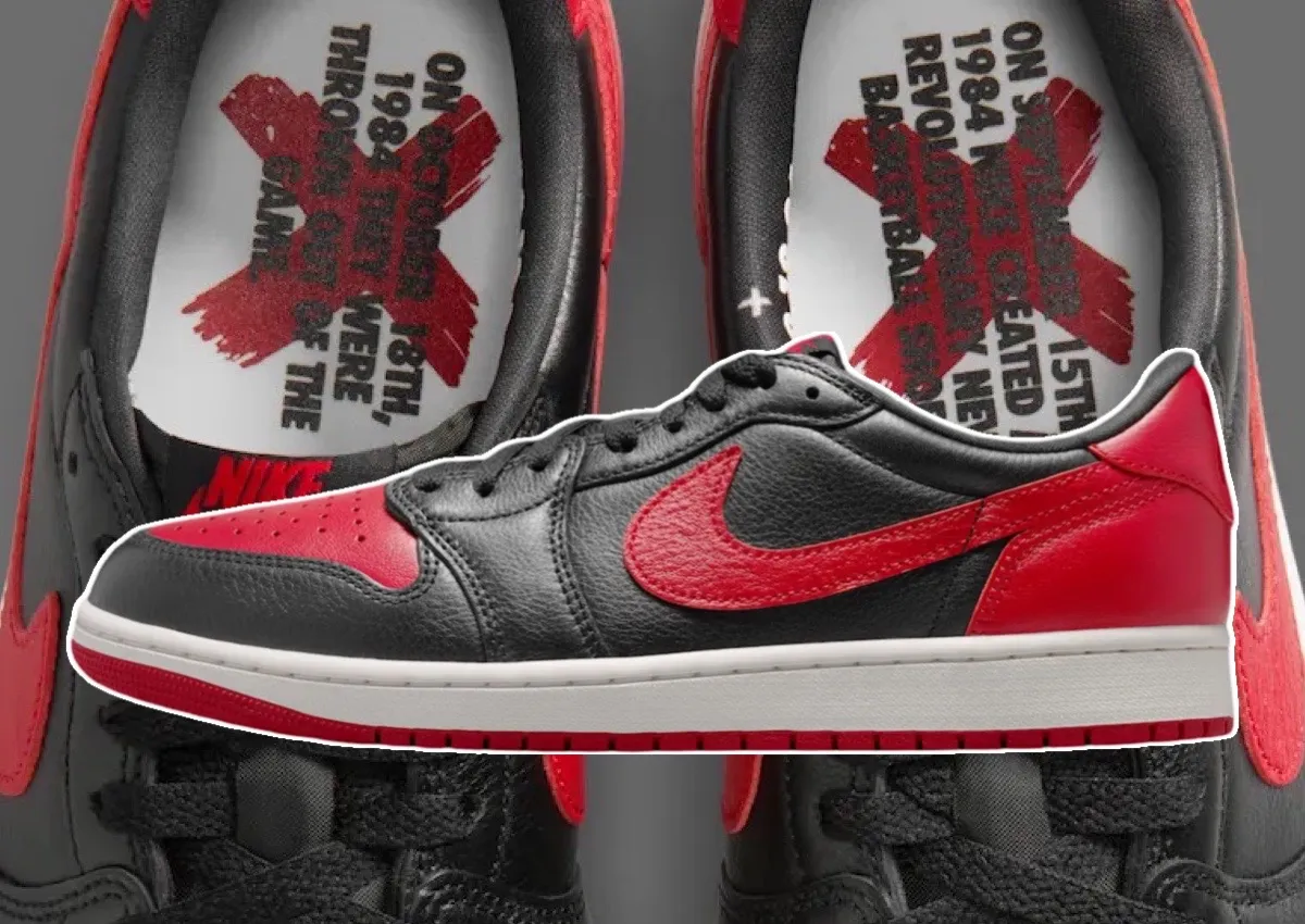 Air Jordan 1 Low OG «Banned» возвращают легендарную историю
